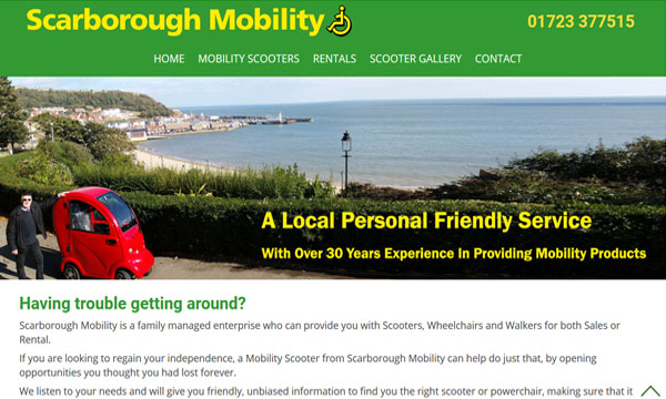 Scarborough Mobility Website
